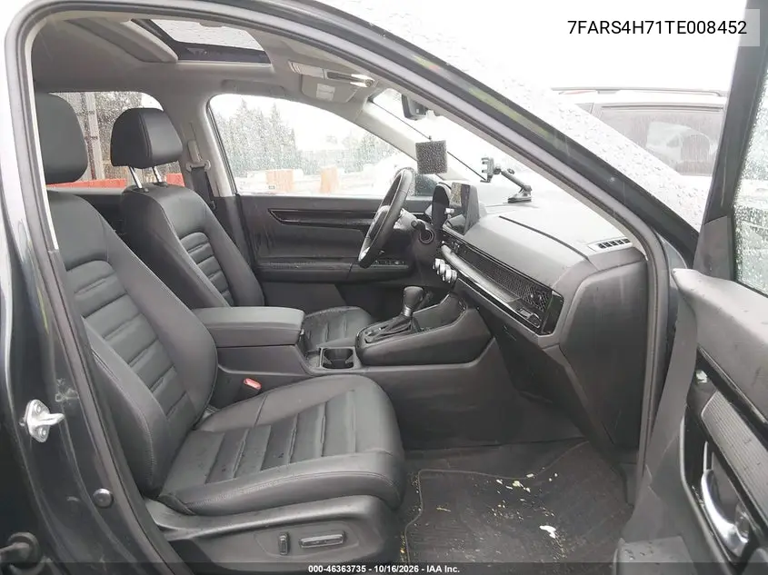 2026 HONDA CR-V VIN 7FARS4H71TE008452 — фото 5