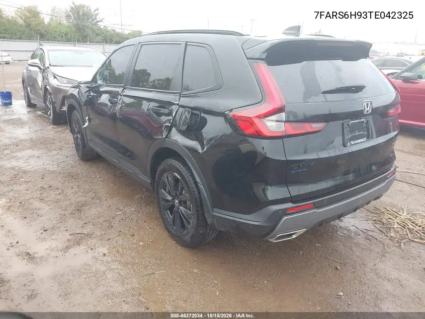 2026 HONDA CR-V VIN 7FARS6H93TE042325 — фото 3