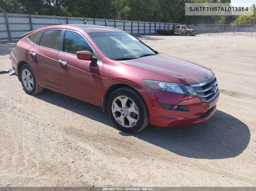 HONDA CROSSTOUR 2010, VIN 5J6TF1H57AL011864