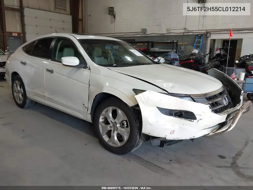 HONDA CROSSTOUR 2012, VIN 5J6TF2H55CL012214