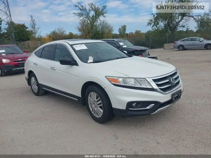 HONDA CROSSTOUR 2013, VIN 5J6TF3H35DL003552