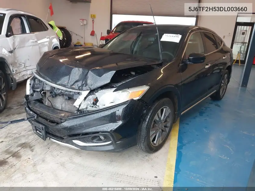 2013 HONDA CROSSTOUR VIN 5J6TF2H53DL003660 — фото 2