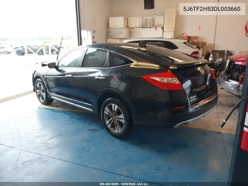 2013 HONDA CROSSTOUR VIN 5J6TF2H53DL003660 — фото 3