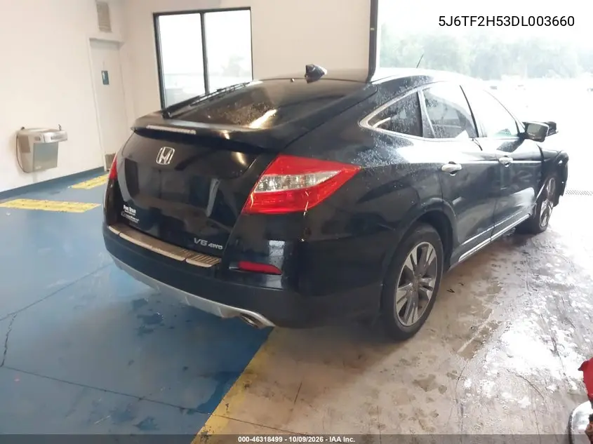 2013 HONDA CROSSTOUR VIN 5J6TF2H53DL003660 — фото 4
