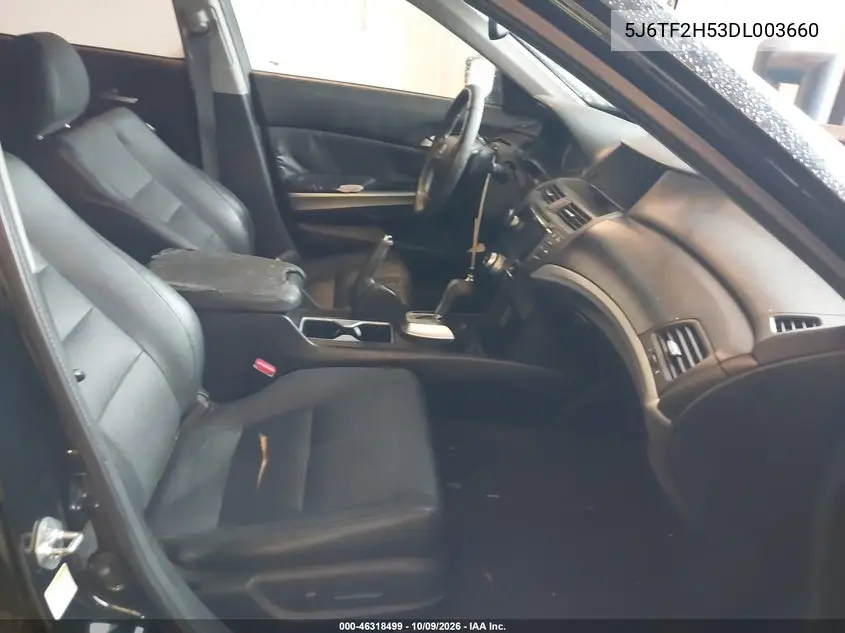 2013 HONDA CROSSTOUR VIN 5J6TF2H53DL003660 — фото 5