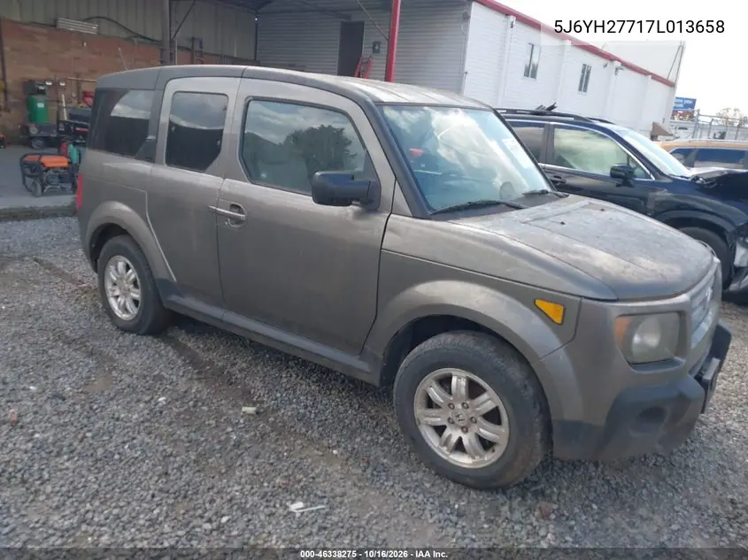HONDA ELEMENT 2007, VIN 5J6YH27717L013658