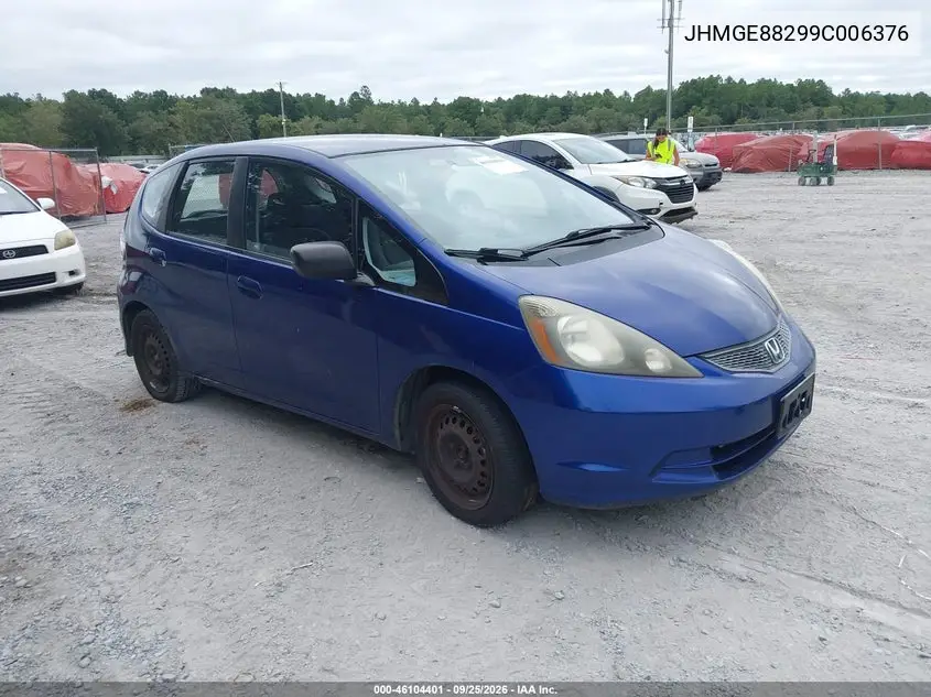 HONDA FIT 2009, VIN JHMGE88299C006376