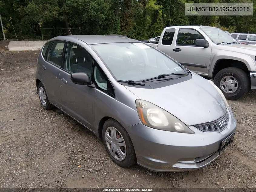 HONDA FIT 2009, VIN JHMGE88259S055015
