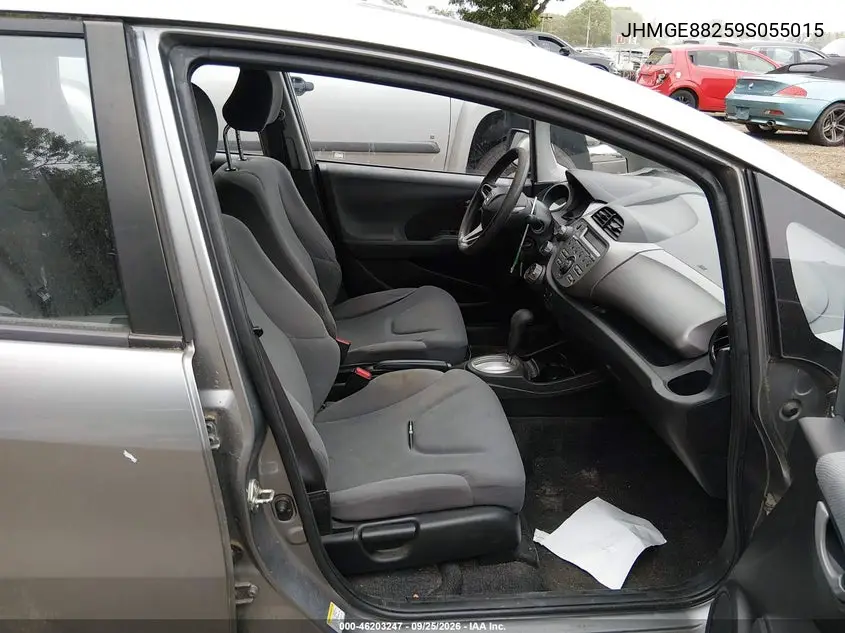 2009 HONDA FIT VIN JHMGE88259S055015 — фото 5