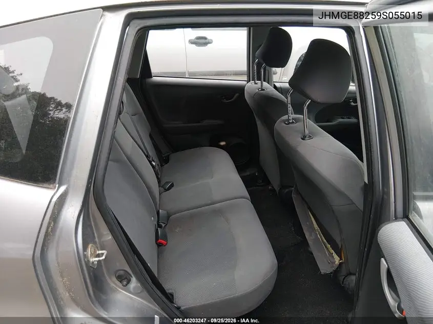 2009 HONDA FIT VIN JHMGE88259S055015 — фото 8