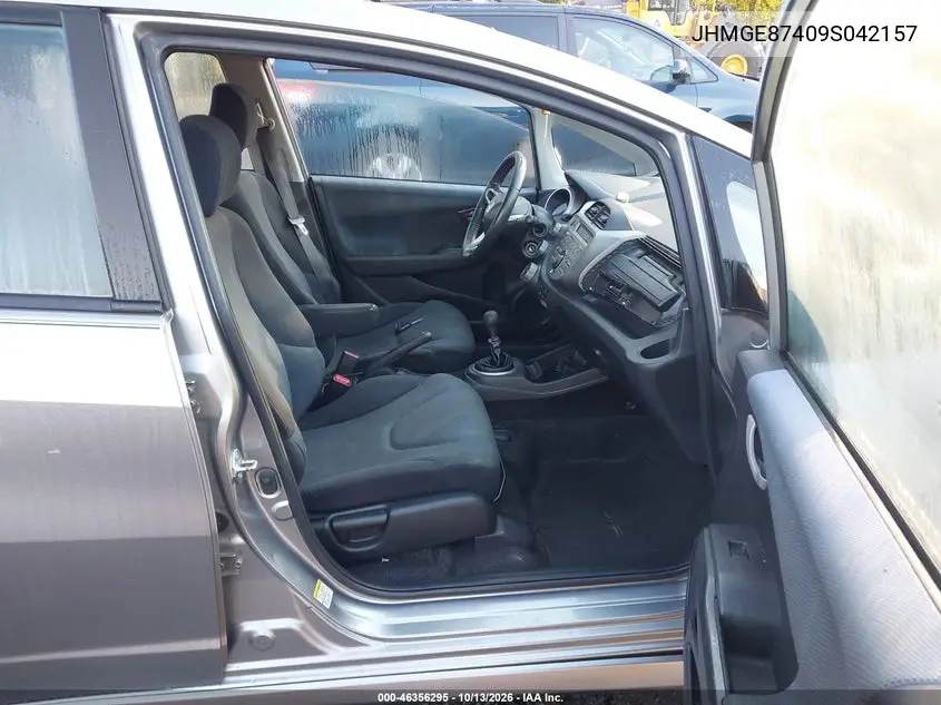 2009 HONDA FIT VIN JHMGE87409S042157 — фото 5
