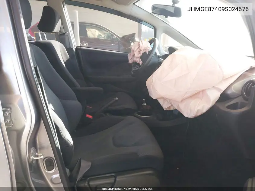 2009 HONDA FIT VIN JHMGE87409S024676 — фото 5