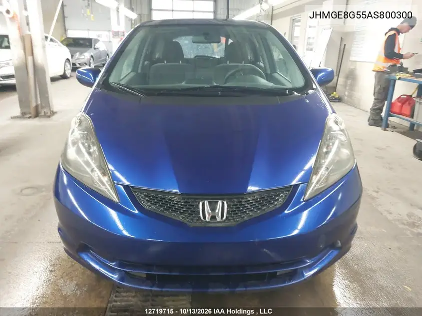 2010 HONDA FIT VIN JHMGE8G55AS800300 — фото 12