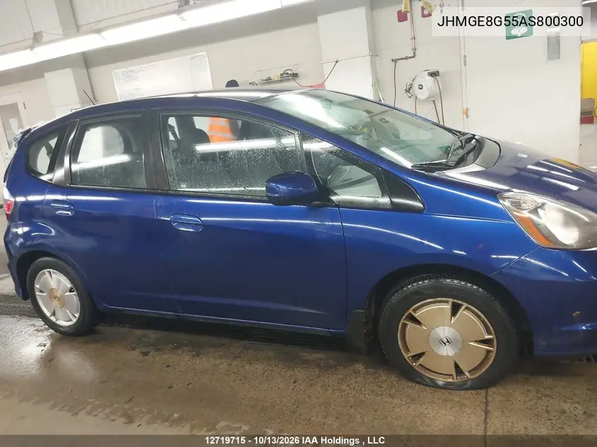 2010 HONDA FIT VIN JHMGE8G55AS800300 — фото 13