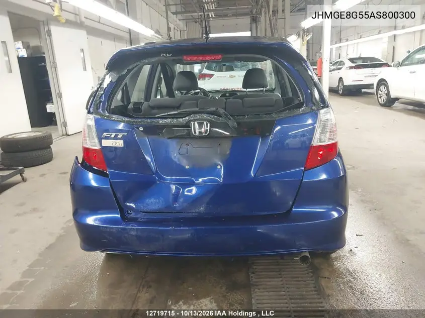 2010 HONDA FIT VIN JHMGE8G55AS800300 — фото 16