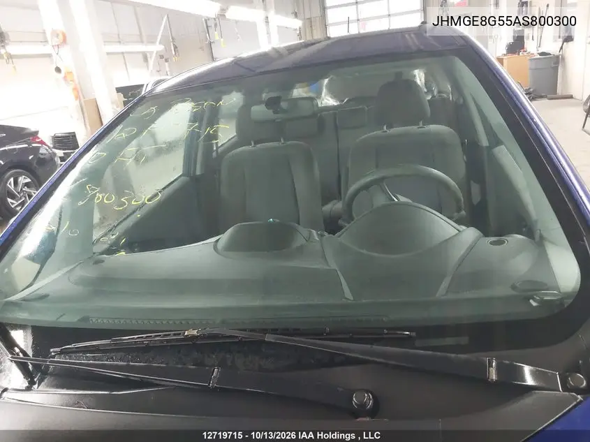2010 HONDA FIT VIN JHMGE8G55AS800300 — фото 17