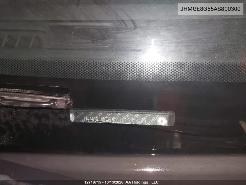 2010 HONDA FIT VIN JHMGE8G55AS800300 — фото 18