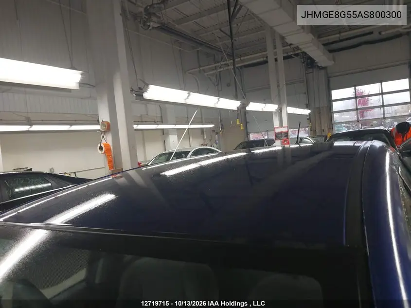 2010 HONDA FIT VIN JHMGE8G55AS800300 — фото 19