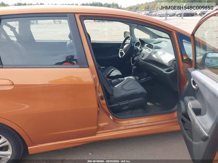 2011 HONDA FIT VIN JHMGE8H54BC009850 — фото 5