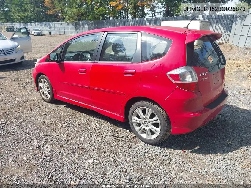 2011 HONDA FIT VIN JHMGE8H52BC026873 — фото 3