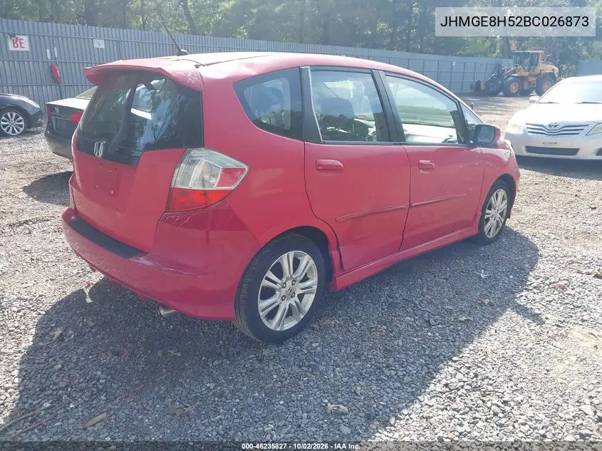 2011 HONDA FIT VIN JHMGE8H52BC026873 — фото 4