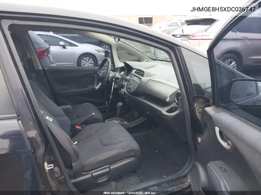 2013 HONDA FIT VIN JHMGE8H5XDC036747 — фото 5