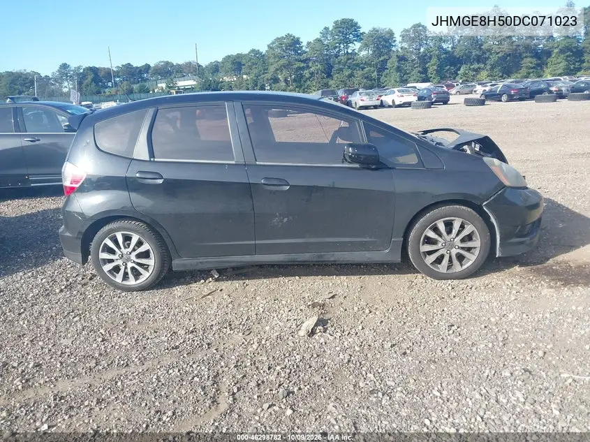 2013 HONDA FIT VIN JHMGE8H50DC071023 — фото 13
