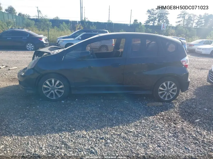 2013 HONDA FIT VIN JHMGE8H50DC071023 — фото 14