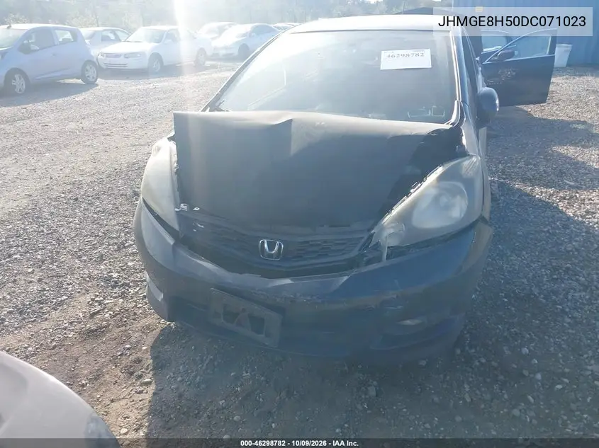 2013 HONDA FIT VIN JHMGE8H50DC071023 — фото 6