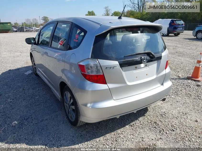 2013 HONDA FIT VIN JHMGE8G56DC009661 — фото 3
