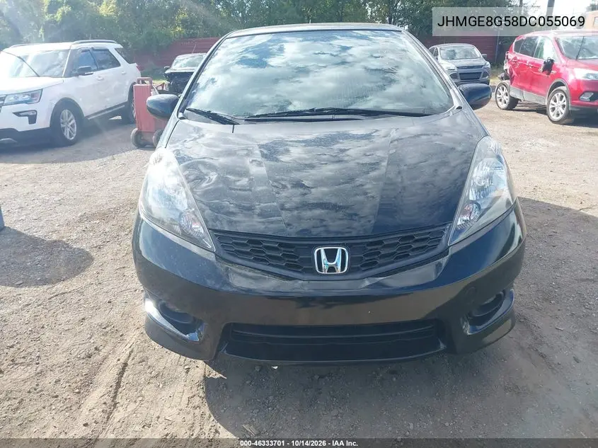 2013 HONDA FIT VIN JHMGE8G58DC055069 — фото 12