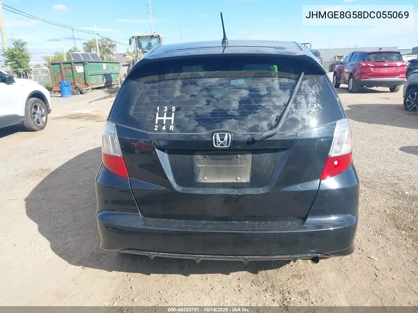 2013 HONDA FIT VIN JHMGE8G58DC055069 — фото 16