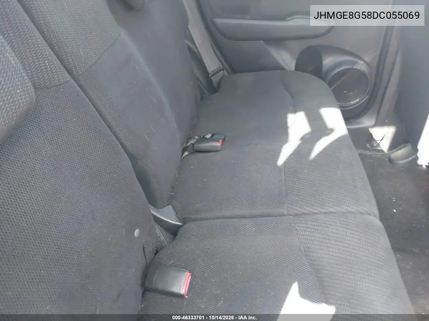 2013 HONDA FIT VIN JHMGE8G58DC055069 — фото 8