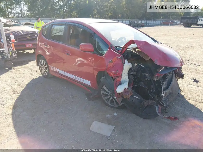 HONDA FIT 2013, VIN JHMGE8H54DC066682