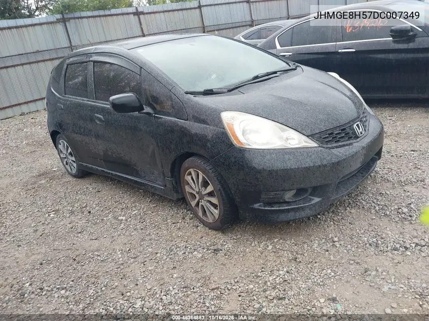 HONDA FIT 2013, VIN JHMGE8H57DC007349