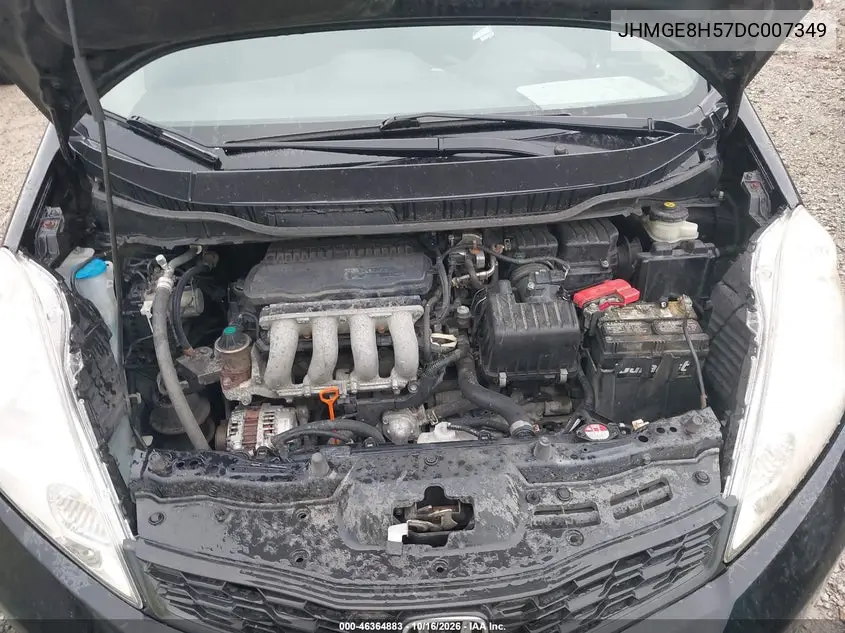 2013 HONDA FIT VIN JHMGE8H57DC007349 — фото 10