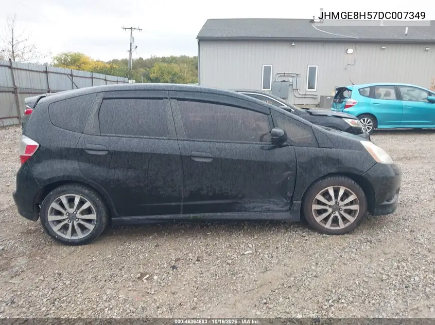 2013 HONDA FIT VIN JHMGE8H57DC007349 — фото 13