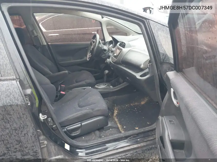 2013 HONDA FIT VIN JHMGE8H57DC007349 — фото 5