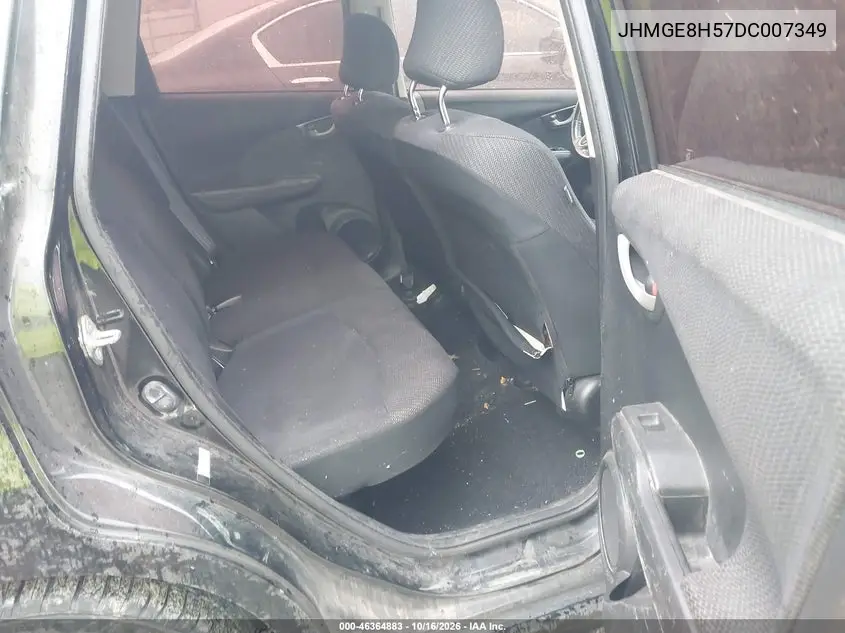 2013 HONDA FIT VIN JHMGE8H57DC007349 — фото 8