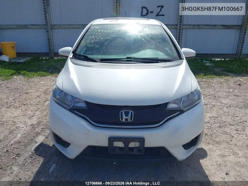2015 HONDA FIT VIN 3HGGK5H87FM100667 — фото 12