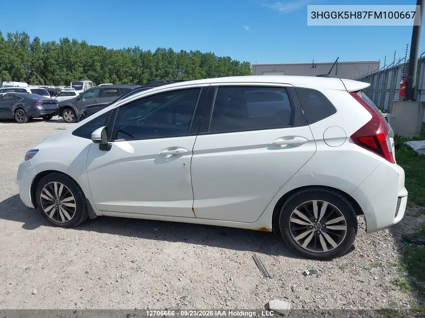 2015 HONDA FIT VIN 3HGGK5H87FM100667 — фото 14