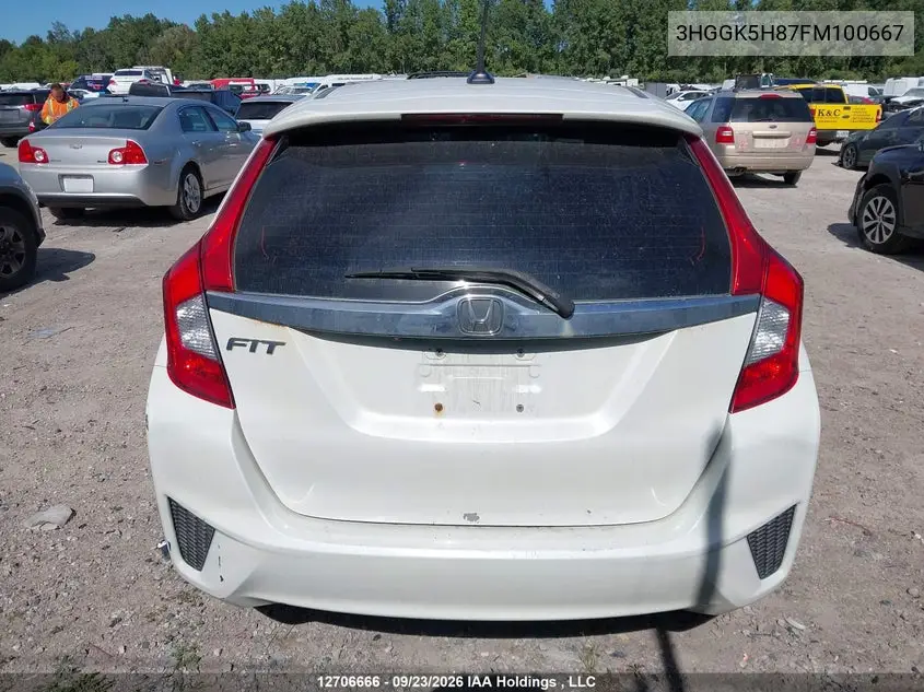2015 HONDA FIT VIN 3HGGK5H87FM100667 — фото 16
