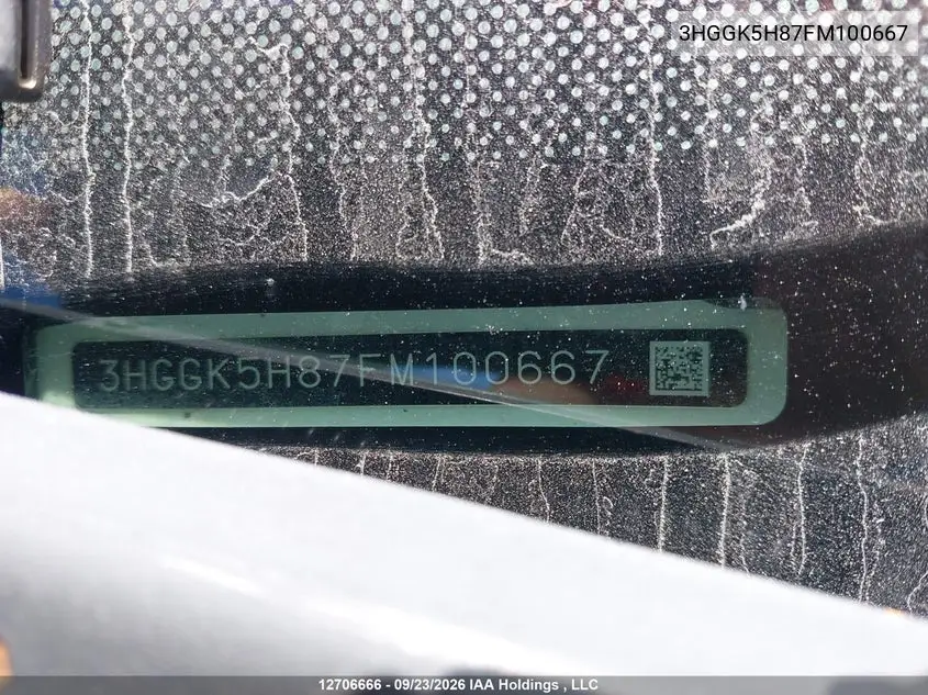 2015 HONDA FIT VIN 3HGGK5H87FM100667 — фото 18