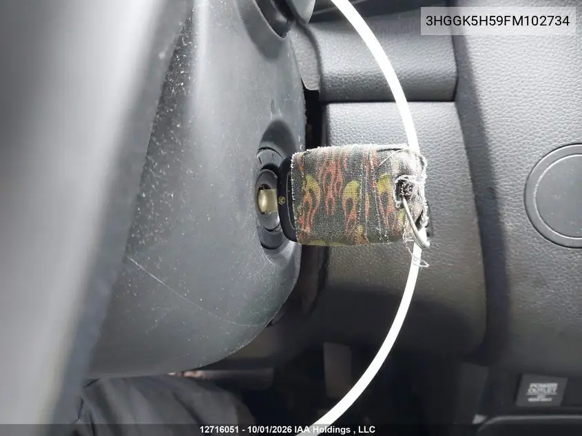 2015 HONDA FIT VIN 3HGGK5H59FM102734 — фото 11