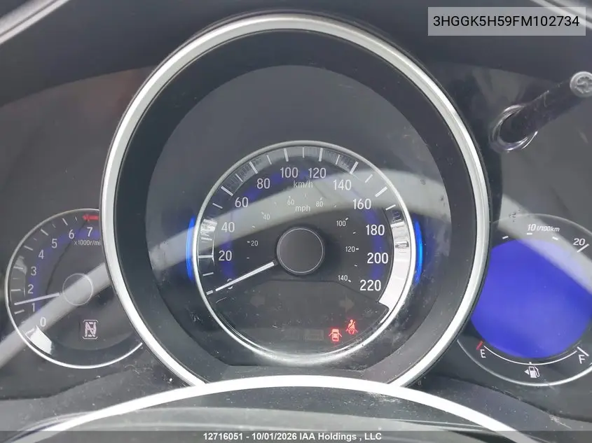 2015 HONDA FIT VIN 3HGGK5H59FM102734 — фото 15