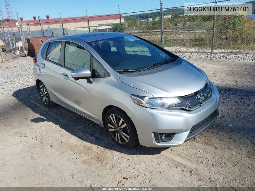 HONDA FIT 2015, VIN 3HGGK5H88FM761401