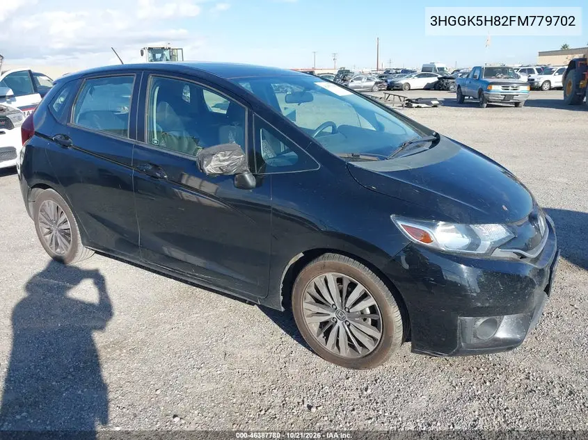 HONDA FIT 2015, VIN 3HGGK5H82FM779702
