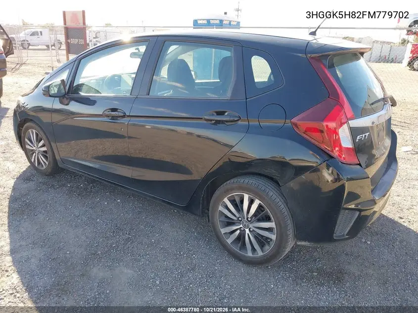 2015 HONDA FIT VIN 3HGGK5H82FM779702 — фото 3