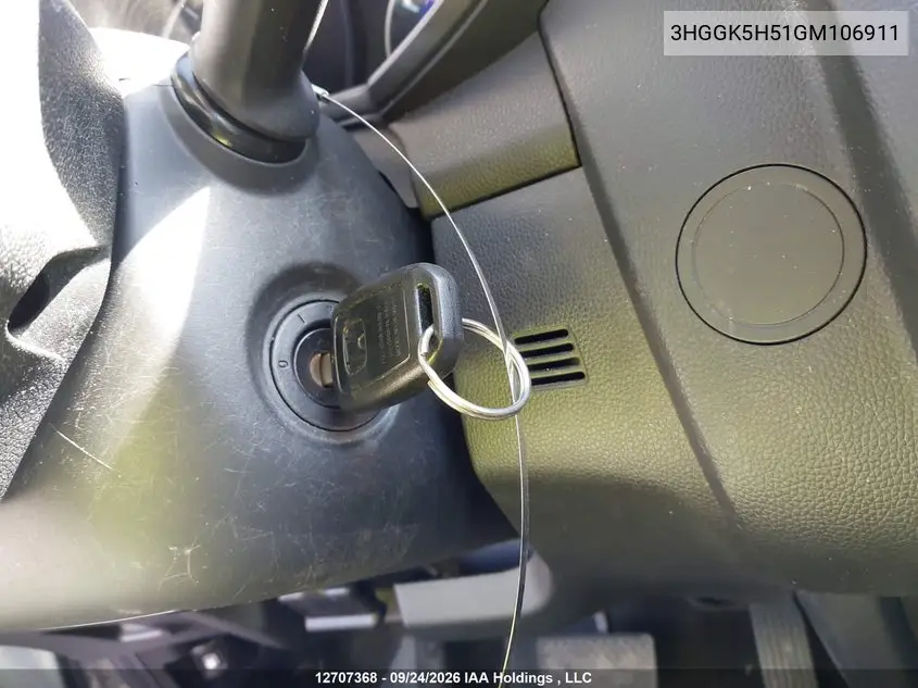 2016 HONDA FIT VIN 3HGGK5H51GM106911 — фото 11