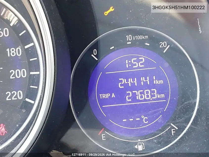 2017 HONDA FIT VIN 3HGGK5H51HM100222 — фото 15